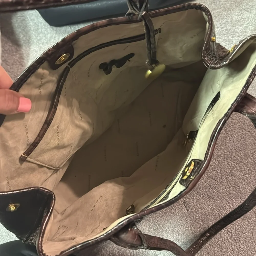 Brahmin chocolate croc - Picture 3 of 5